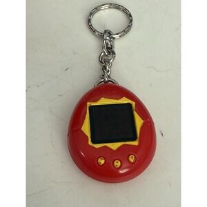 1997‎ red Tamagotchi McDonald's Bandai Toy Keychain keyring Not A Game